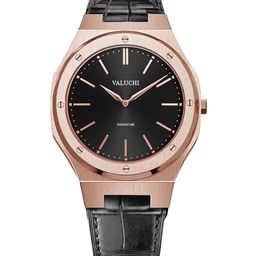 Valuchi Men Dial & Leather Bracelet Style Straps Analogue Watch VT-SIG-RG-54