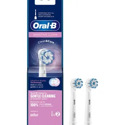 Oral - B Set Of 2 Sensitive Clean Electric Toothbrush Replacement Heads-32