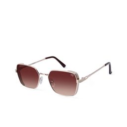 Woggles Unisex Rectangle Sunglasses with UV Protected Lens WOJJ-MR-87622C4--33