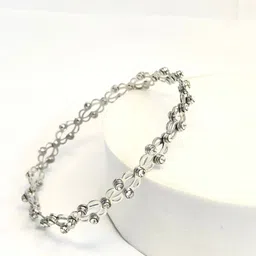 Jewelry Miguel Sterling Silver-Plated American Diamond Studded Finger Ring-31
