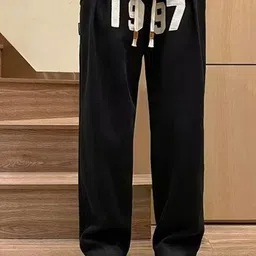 StyleCast Men Printed Loose Fit Regular Trousers-image-63