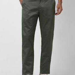 Peter England Casuals Men Slim Fit Regular Trousers-picture-48