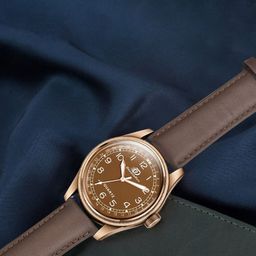 DOUBLERUN Men Dial & Leather Bracelet Style Straps Analogue Multi Function Watch H05N1116-17