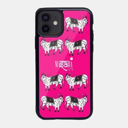macmerise Conversational Printed iPhone 12 Back Case Mobile Accessories-18