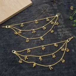 GRIIHAM Gold-Plated Contemporary Ear Chains-58