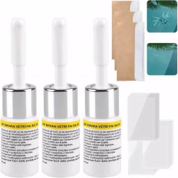 Nano Cracked Glass Scratch Repair Fluid Pack 3 Windshield Repair Kit-97