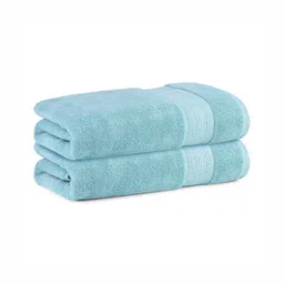 Himeya Blue 2 Bamboo 600 GSM Bath Towel-20