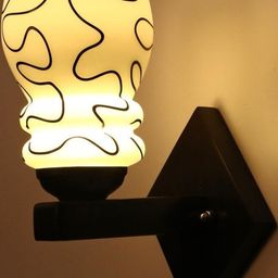 1ST TIME Black & White Solid Glass Traditional Cylinder Wall Lamps Wall Lamps-picture-11