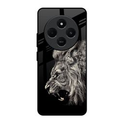 QRIOH Brave Lion Printed Redmi 14C 5G Impact Resistant Back Case-picture-37