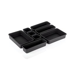 Aura Black Set of 6 Reusable Multi-Utility Organisers-image-17