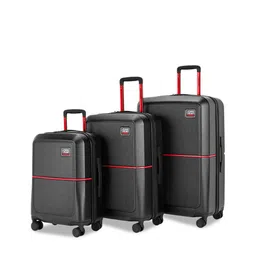 Urban Jungle by Safari Caliber Set Of 3 Hard-Sided Trolley Suitcase-image-48