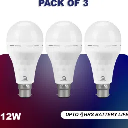12W LED AC/DC Inverter Bulb with Power Backup and High Brightness 4 hrs Bulb Emergency Light-4
