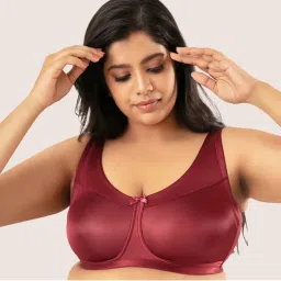 Nykd by Nykaa Minimize Me Bra - Maroon NYB044-picture-35