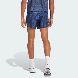 adidas performance own the run excite allover print aeroready shorts men running men running image 2