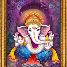 Shree Ganesha01 12 inch No Glass Use-image-64