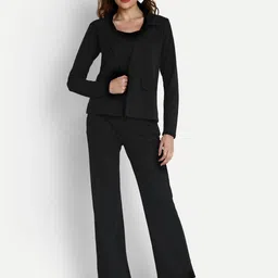 leriya fashion Top Pant Co-ords Set with Blazer-picture-11