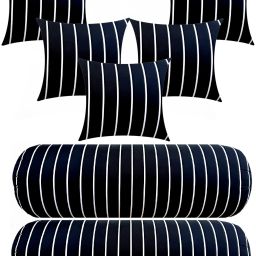 Microfibre Stripes Bolster Pack of 7-image-18