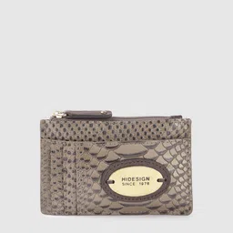 Hidesign Women Snake Skin Textured Leather Card Holder-29