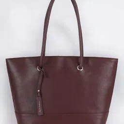 Mast & Harbour Brown Structured Shoulder Bag image 1