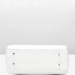 Lino Perros Croc Textured Structured Shoulder Bag image 3