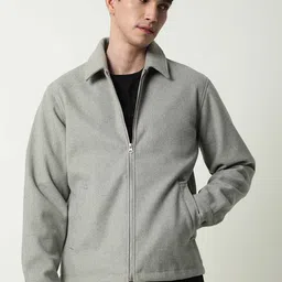 RARE RABBIT Men Tweeder Tailored Fit Open Front Jacket image 3