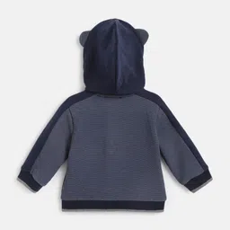Chicco Boys Checked Open Front Jacket with Embroidered image 2