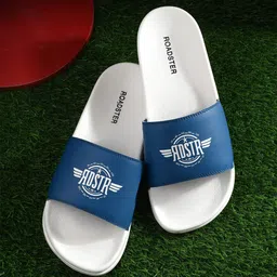 The Roadster Lifestyle Co. Men Printed Slip On Sliders-6