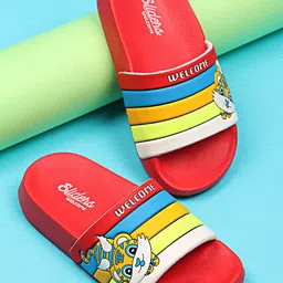 WELCOME Kids Colourblocked Sliders-29