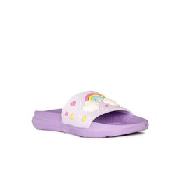 Bubblegummers Girls Rainbow Applique Sliders-58