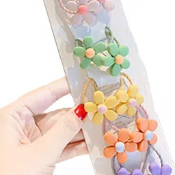 LYTIX Girls Set Of 10 Assorted Ponytail Holders-8