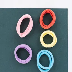 Jewelz Girls Blue & Red Ponytail Holders-13