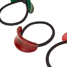 Accessorize Set Of 3 Ponytail Holders image 4