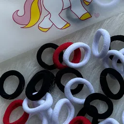 CHANDERKASH Assorted Set Of 12 Ponytail Holders image 3