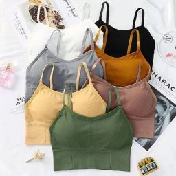 Pack of 3 Women Sports Lightly Padded Bra-image-44