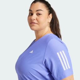adidas Own The Run Tee (Plus Size) image 5