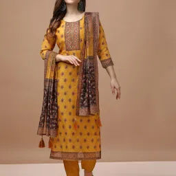 KL7010 Printed Kurta, Trouser/Pant & Dupatta Set-image-29