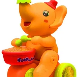 (Elephant) Musical Toy with Music and Flashing Light Kids Electric Bump-26