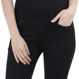 Women Black Dungaree-image-73