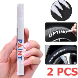 Permanent paint marker can write on Tyre,Metal,Glass,Wood,Plastic any surface-image-3