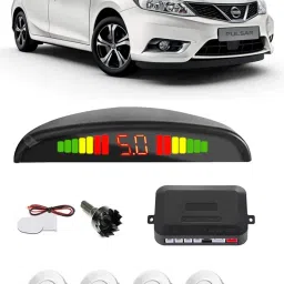 PKNA1081 White Car Reverse Parking Sensor with LED Display 4 Sensor PKNA1081 Parking Sensor-picture-22