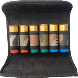 12 Bore Gun Cartridges (AMMO) Pouch Racquet Carry Case/Cover Free Size-image-62