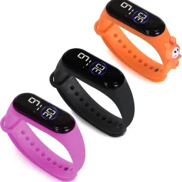 HYPERLEX 3 COMBO Stylish Digital LED Bracelet Band Wrist Watch for Kids, Boys & Men-image-92