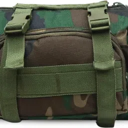 AZAD ARMY WAIST BAG WITH SHOLDER STRAP and pockets waist bag-image-16