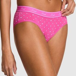 Victoria's Secret PINK Logo Printed Hiphugger Hipster Brief 1124583777WS-image-66