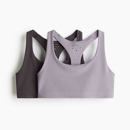 H&M 2-Pack Medium Support Sports Bras-picture-37