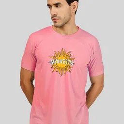 Greylongg Men Typography Applique T-shirt-picture-40