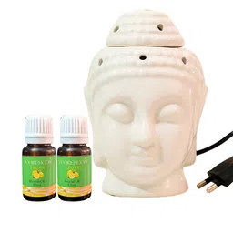 POOKIEMOON Buddha Diffuser with 2 Lemon Aroma Oils 10ml Each-image-90