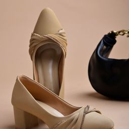 Stylestry Block Pumps-32