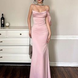 StyleCast x Revolte Women Shoulder Straps Maxi Dress-image-65