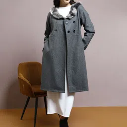 Athena Women Single-Breasted Trench Coat With Belt-image-89